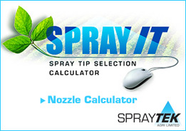Nozzle Calculator - link opens in a new window - Spraytek Agri Ltd Nozzle Calculator - link opens in a new window - Spraytek Agri Ltd